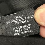 Walter Baker  Pants Womens Medium Black Fluted Bell Bottom Flare Pull On Stretch Photo 5