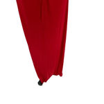 Jay Godfrey Halter‎ Neck Jersey Red Maxi Dress Gown Racerback Size 8 Photo 10