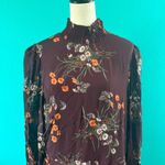 Reformation NWT  Aude Dress Emmeline Mock Neck Long Sleeve Slit Plus Size 18 Photo 2