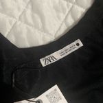 ZARA  Women's Elegant Black Tank Top Photo 6