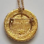 Vintage Avon 4 piece set interchangeable goldtone brooche necklace combination Photo 4