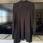 Eileen Fisher  Jersey Cotton Silk Cardigan Sweater Jacket Photo 4