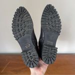 Napoleoni • buckled ankle boots combat moto platform black purple leather patent Size 7 Photo 8