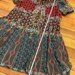 Alice + Olivia Alice olivia janis mixed print mini dress Photo 7