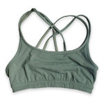 Athleta Full Focus Olive Army Green Sports Bra XS - Extra Small Photo 1
