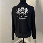 Juicy Couture  and Forever 21 Black Long Sleeve Crop Shirt Photo 2