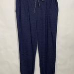 Aerie Blue Joggers Sz Small Ruffle Waist Sweatpants Loungewear Photo 1