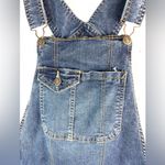 Wallflower M Blue Denim Shortalls Overalls Size 8 Photo 2