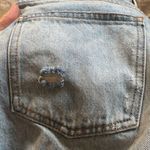 Free People we the free distressed jean skirt! Photo 4