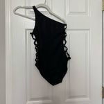 Norma Kamali  Mio one-shoulder crossover-strap swimsuit Photo 5