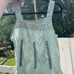 Blouse Tank Green Photo 0