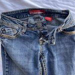 Zana Di Vintage Women’s Sz 1 Embroidered Brown Flare Jeans Dark Wash Y2K… Photo 8