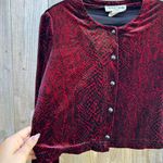 Ronni Nicole Whimsygoth vintage cardigan sweater winter fall size 14 Black Photo 4