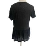 lucky in love  Size Medium Short Sleeve Top Peplum Tennis Golf Athletic Photo 5