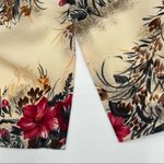 Vintage 70s Floral Short Sleeve Blouse Button Photo 5