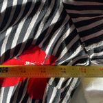 Madewell  Women's Ruffle Wrap Mini Dress Candied Orchids Floral Stripe Size 2 Photo 4