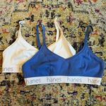 Hanes Women's  2 Pack Tee Shirt Bra, Size L, NWOT Photo 0