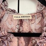 Ulla Johnson  Celestia Dress Blush Pink Size 2 Midi Dress Silk Floral Bohemian Photo 7