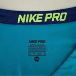 Nike 💙  Pro Blue Short‎ Sleeve Shirt Size XS Photo 9