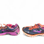 Brooks Adrenaline GTS 15 Running Shoes Womens 11 Purple Orange Athletic Sneaker Photo 2