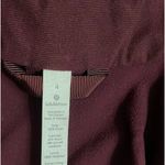 Lululemon Another Mile Jacket Cassis Color Size 4 Photo 4