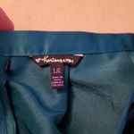 Heritage Teal Green with Black Lace Mini Skirt L Size L Photo 5