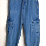 The Ragged Priest  ladies oversized 100% cotton cargo jogger denim jeans size 30 Photo 0