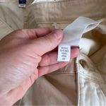 Old Navy NWT‎  high waisted wide leg chino pants cropped in cream Photo 8