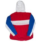PINK Victoria Secret Jacket Xs/small Adult Red White Blue Hoodie 1/4 Zip anorak Photo 2
