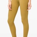 Lululemon Align Pant II 25" grape Leaf green Women’s Size 4 Photo 0