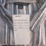 Zac And Rachel Womens Button Up Size XL Linen Career‎ Office Profession Business Gray Photo 13