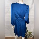 Maggy London  Royal Blue Long Sleeve Dress Photo 5