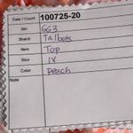 Talbots Crop Floral Top Pink Peach 1X Photo 11