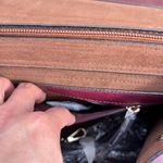 Amazon Burgundy Leather Purse Photo 4