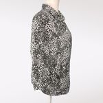 Rebecca Malone  Animal Print Button Down XL 100% Cotton Photo 5