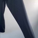 Black and Gray Fitted Long Sleeve Tee with Mandarin Collar Size M Photo 6