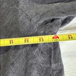 Flax  Dark Gray Button Down linen Shirt lagenlook 22-24 3/4 sleeve oversized Photo 11