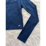 Gymshark Everyday Long Sleeve Midi Top Navy Size Medium Photo 4