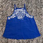 Eyeshadow 🪷NWT Floral Embroidered Tank Top Photo 0