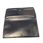 Vintage Towanny blue leather envelope purse chic glam neutral minimalist Photo 12