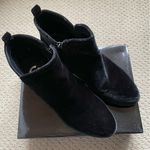 G by Guess  Women's Black Velvet Tammie Ankle Booties 9 Photo 1