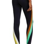 Splits59  Pierce High Waist Techflex 7/8 Legging Indigo, Copper & Yellow Size XS Photo 2