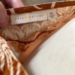 Happy X Nature Kate Hudson Misty Floral Print Top Size XL Brown Photo 7