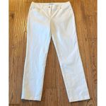 J. McLaughlin  white straight leg jeans size 8 Photo 9