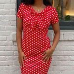 Unique Vintage 50s style cute polka dot dress Photo 0