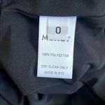 Monot Cutout Ruched Jersey Halter Neck Mini Dress Fitted Black Crepe Size US 0 Photo 12