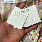 Sandro Striped Kaftan Midi Silk dress Size 36 US size 4 Photo 10