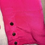 Jennifer Lopez JLO Womens VTG Y2K Pink Beaded Neckline Long Sleeve Top Sz L Photo 4