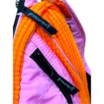 Free People NWT Cold Shoulder Sling Bag Vibrant Pink & Orange Crossbody Sold Out Photo 2