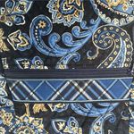 Vera Bradley  Windsor Navy Paisley HIPSTER Crossbody Bag Purse Retired Patern GUC Photo 7